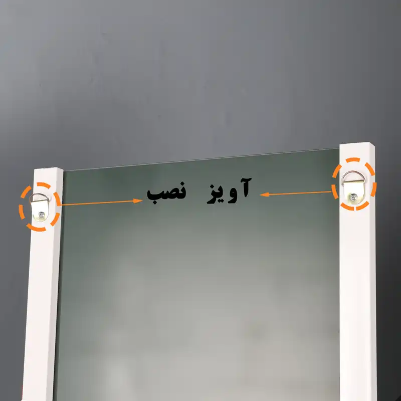 آینه سرویس بهداشتی دلفین مدل Pvc-5035