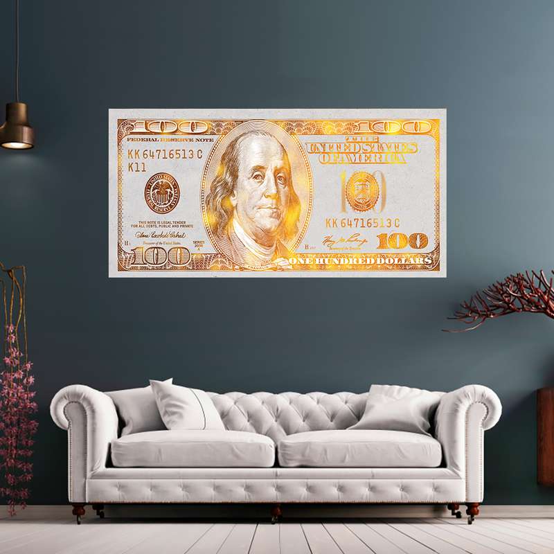 تابلو بوم طرح دلار تابلو بوم طرح دلار