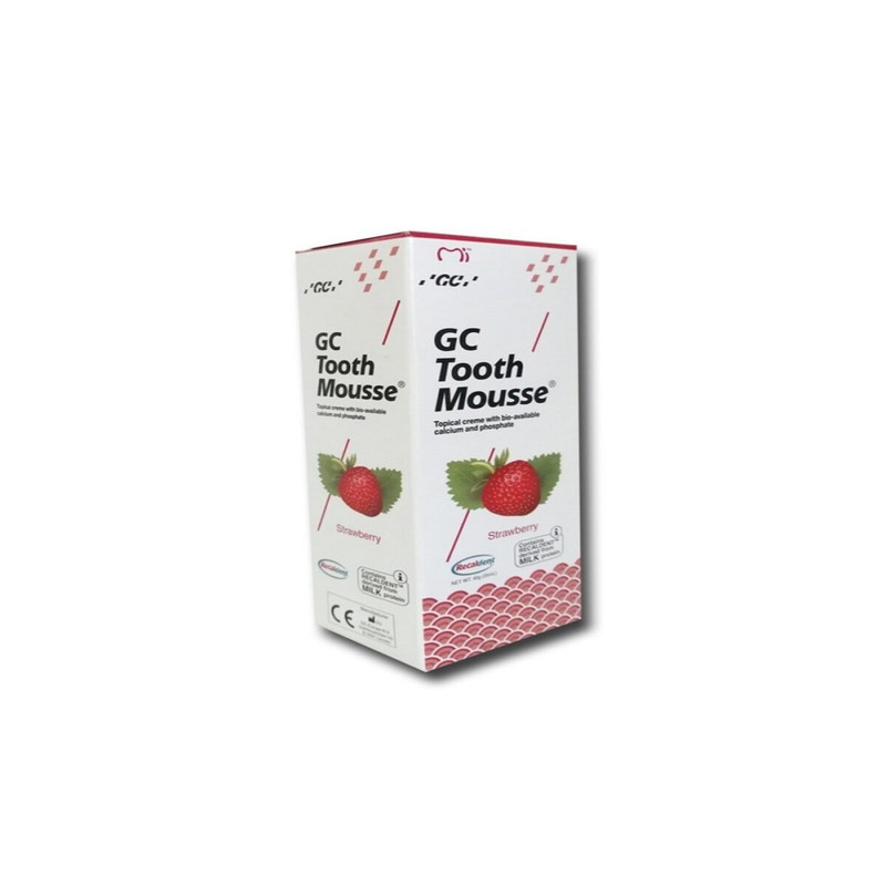 خمیر دندان جی سی توس موس مدل Strawberry حجم 35 میلی لیتر خمیر دندان جی سی توس موس مدل Strawberry حجم 35 میلی لیتر