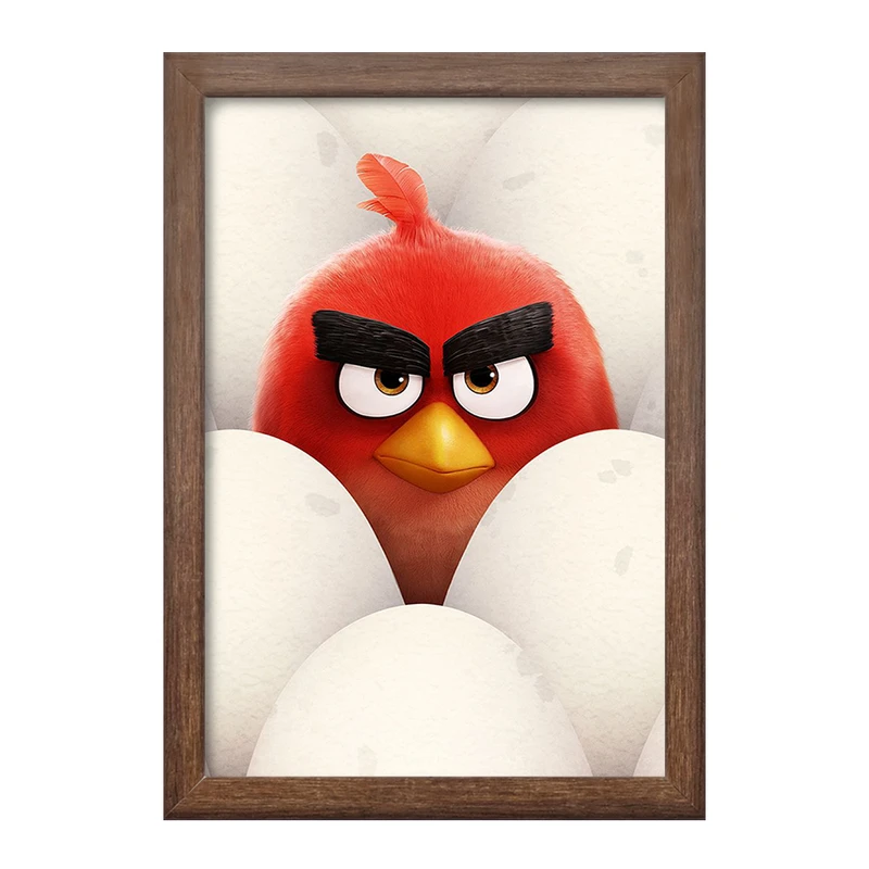 تابلو خندالو طرح پرندگان خشمگین Angry Birds  کد 13876