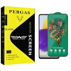 Waily Nice Pergas Green_Dragon Screen Protector For Samsung  Galaxy A72