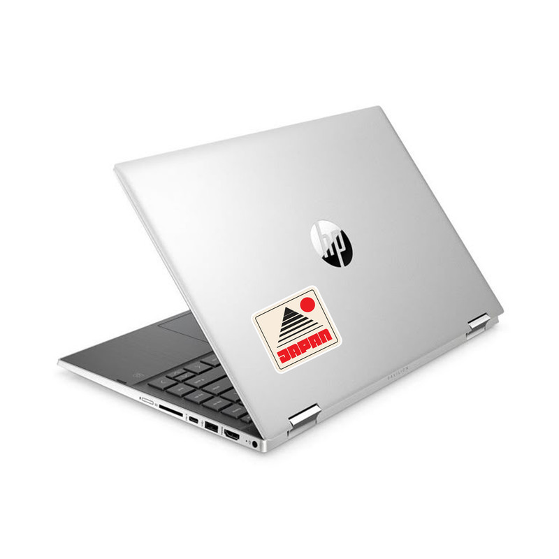 استیکر لپتاپ مدل ژاپن کد 0005