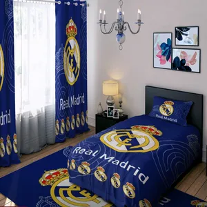 سرویس خواب مدل رئال مادرید یک نفره چهار تکه