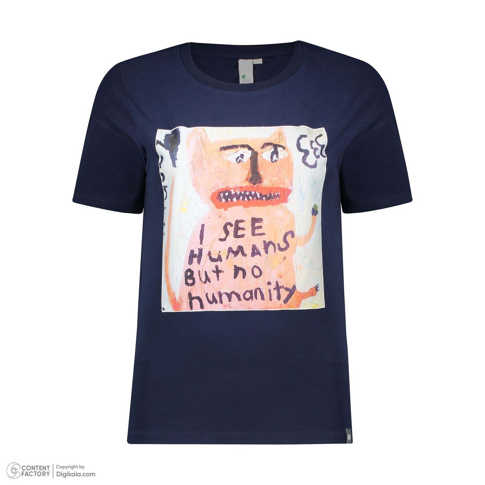 تی شرت آستین کوتاه زنانه فیل مدل WT-2025-2 -  - 3