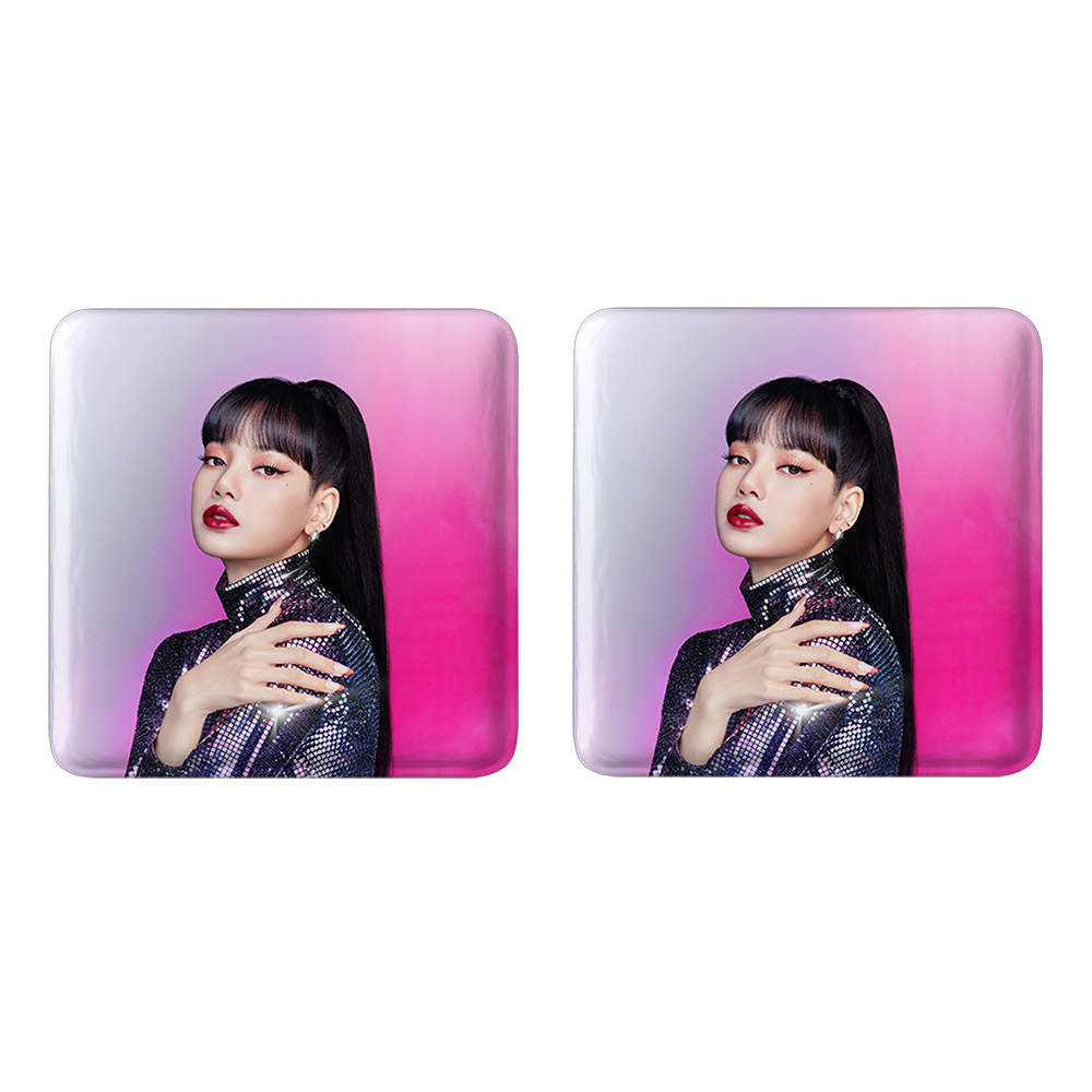 پیکسل خندالو مدل لیسا بلک پینک کد 14320 به همراه مگنت