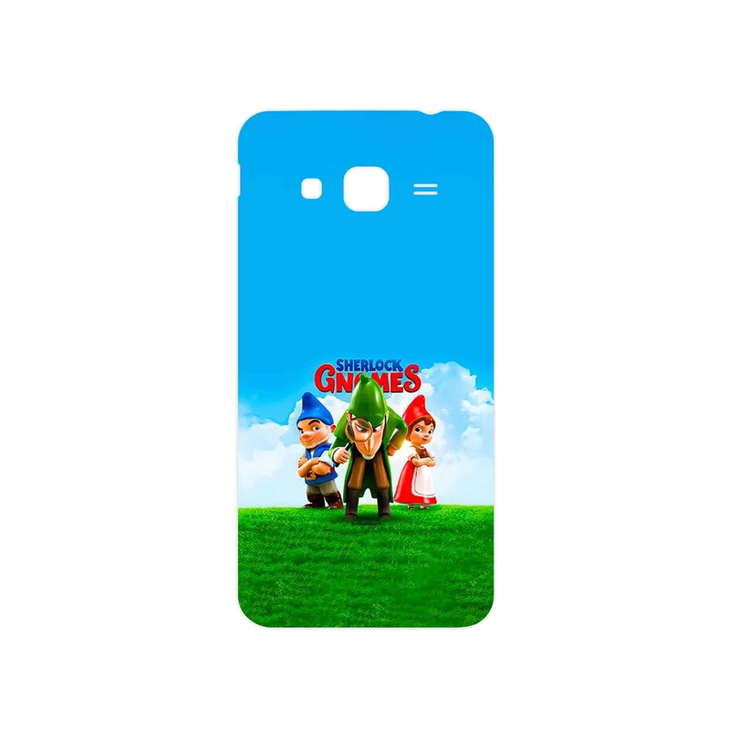 برچسب پوششی ماهوت مدل Sherlock Gnomes مناسب برای گوشی موبایل سامسونگ Galaxy J3 2016