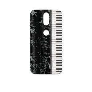MAHOOT Piano-Instrument Cover Sticker for Motorola Moto G4
