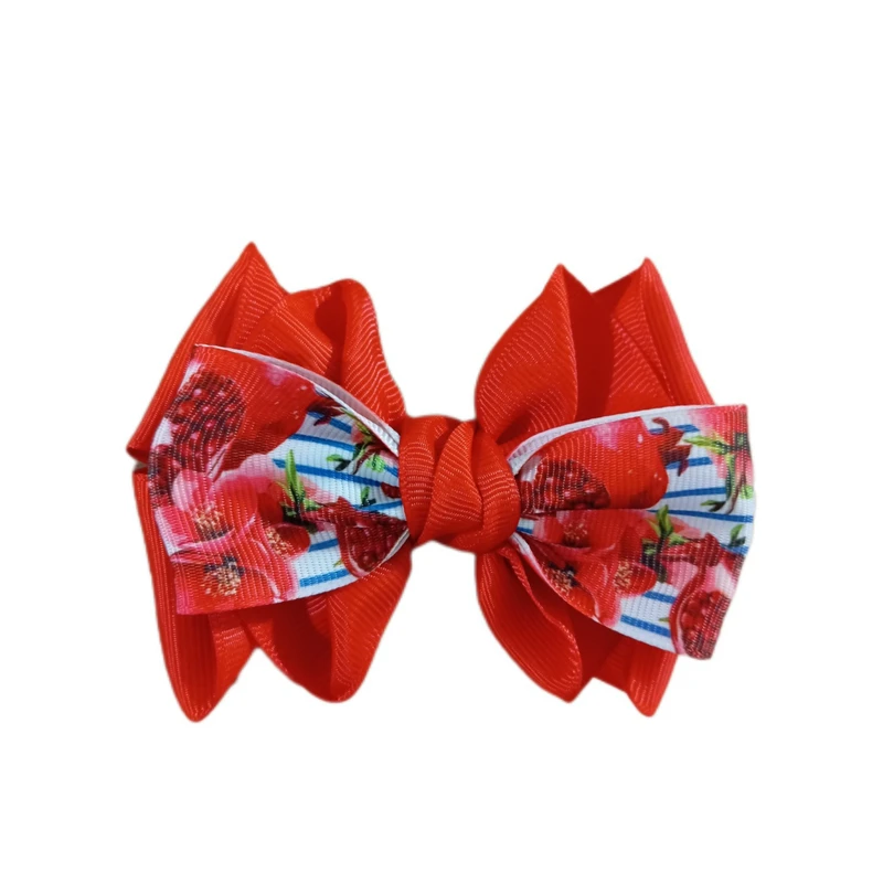 گیره مو دخترانه مدل شب یلدا طرح انار