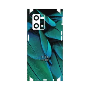 MAHOOT Green Feather-FullSkin Cover Sticker for Oppo Reno 8 4G