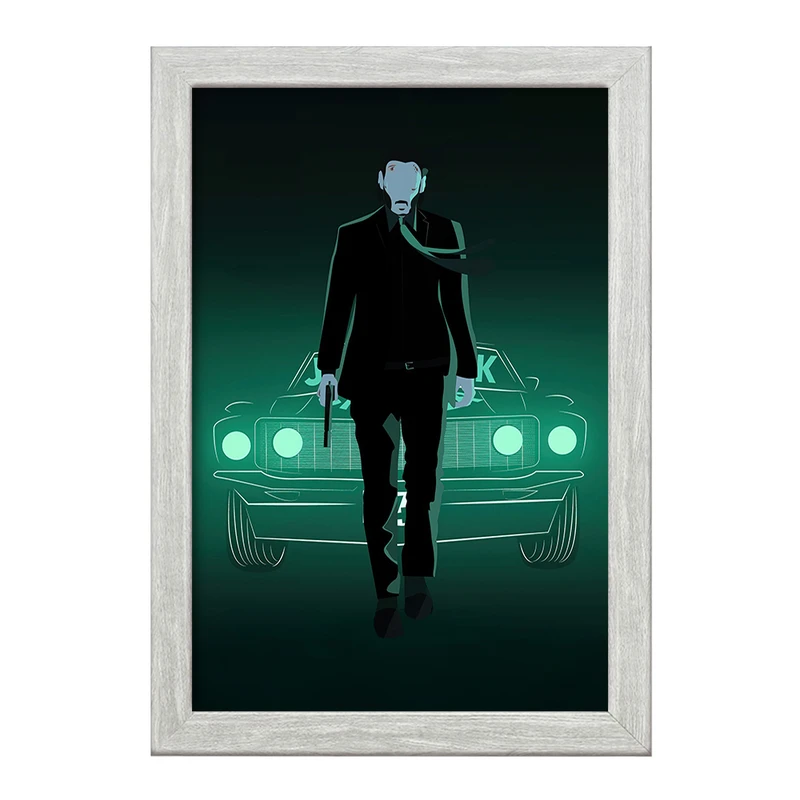 تابلو خندالو طرح جان ویک John Wick کد 28560