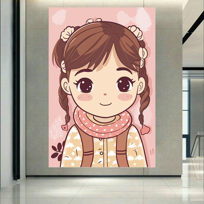  پوستر طرح بک لایت دختر کوچولو مدل کودکانه کد AR305735