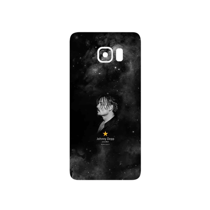 برچسب پوششی ماهوت مدل Johnny Depp مناسب برای گوشی موبایل سامسونگ Galaxy S6 Edge