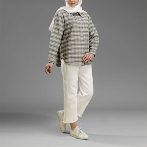 مانتو زیر باسن زنانه برنس مدل 50113
