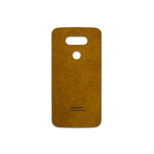 MAHOOT Brown-Chamois-Leather Cover Sticker for LG G5