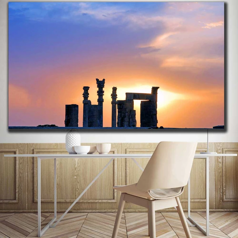 تابلو شاسی طرح شهر شیراز تخت جمشید مدل SA-24676