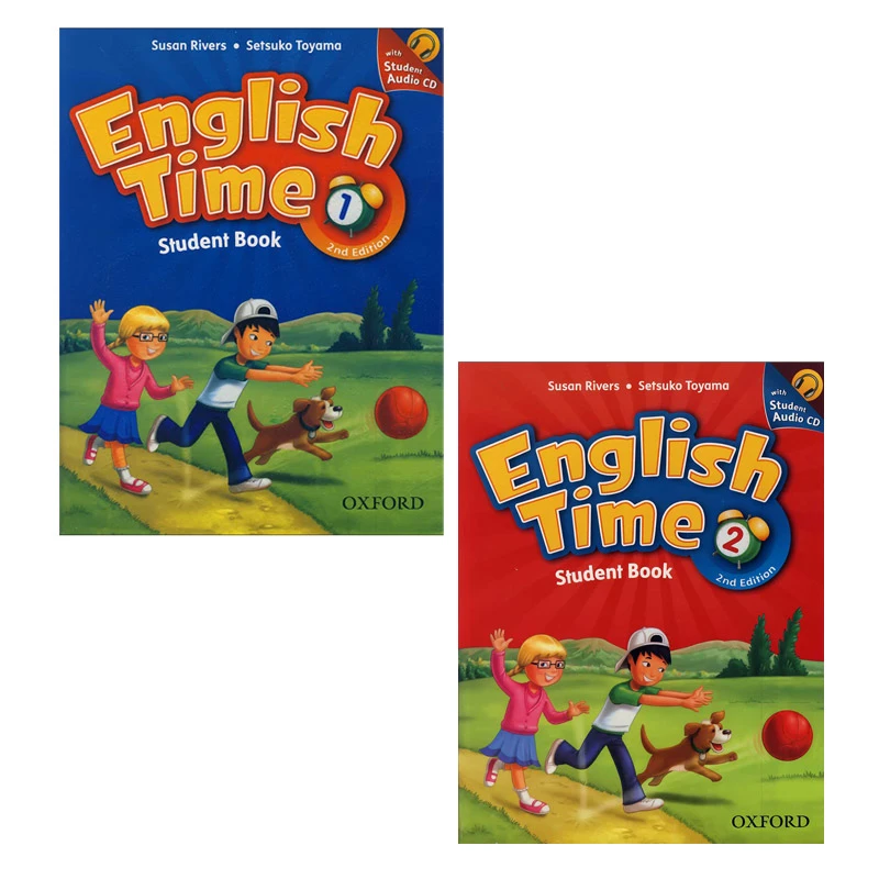 کتاب  2  English Time 1 and اثر جمعی از نویسندگان انتشارات الوندپویان 2 جلدی