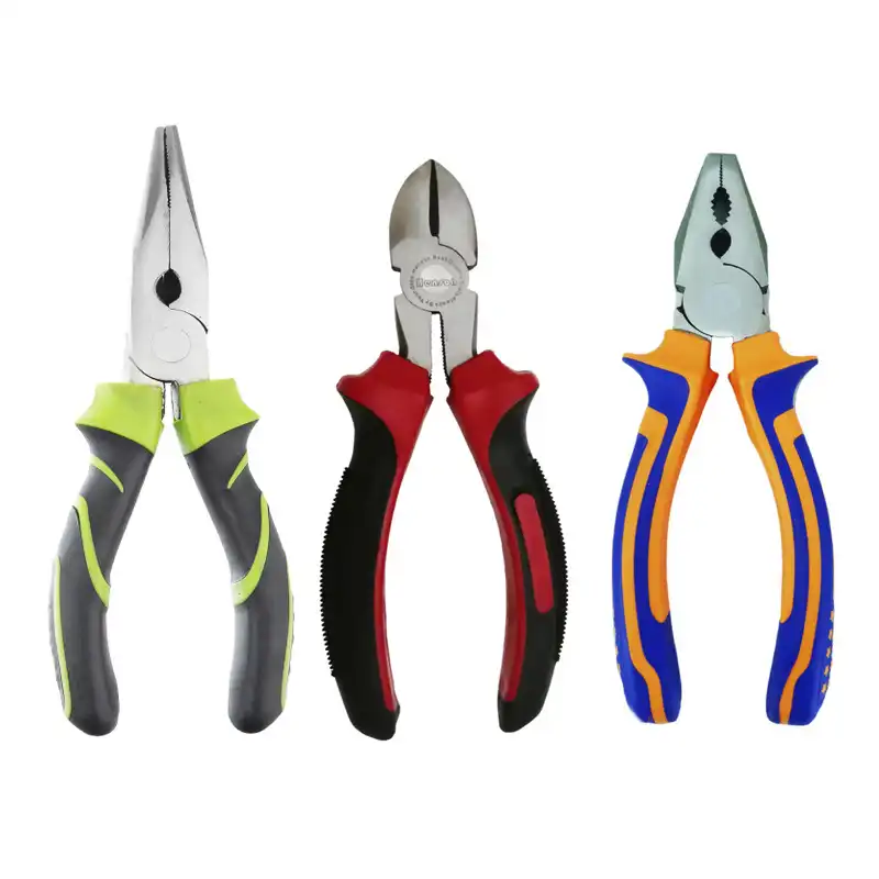 انبردست و انبر سیم چین و انبر دم باریک مدل C520 سایز 6 اینچ