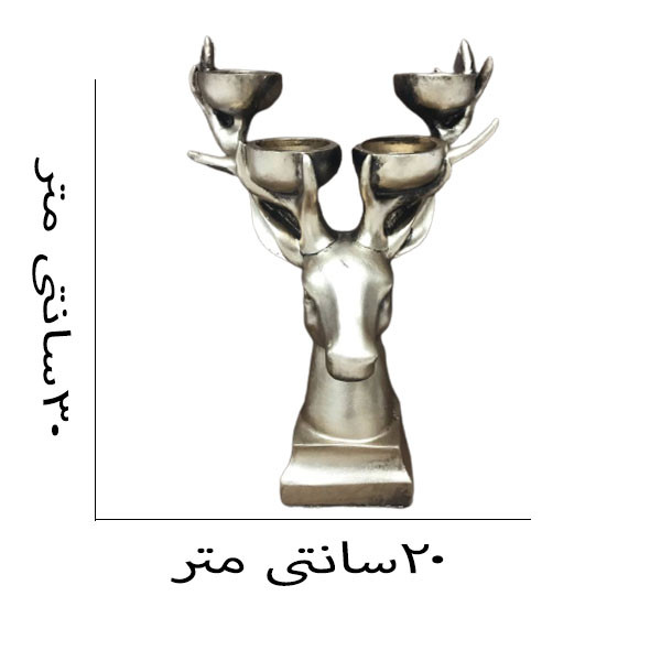 جاشمعی دنیا دکوری سرمد مدل گوزن