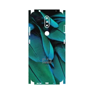 MAHOOT Green Feather-FullSkin Cover Sticker for Nokia 2.4