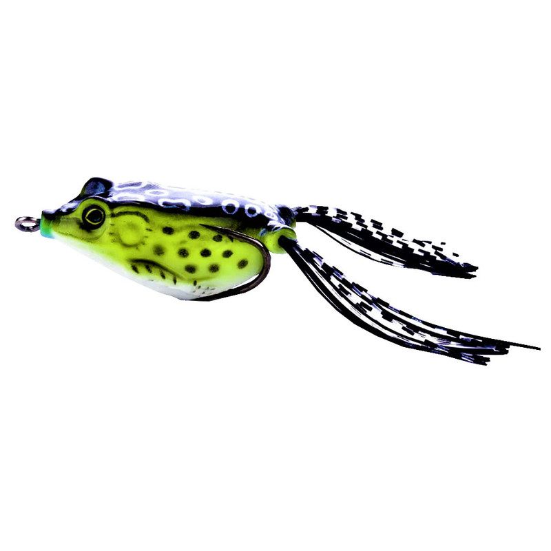 طعمه ماهیگیری مدل قورباغه ژله ای دم ریشی کد FOL-023