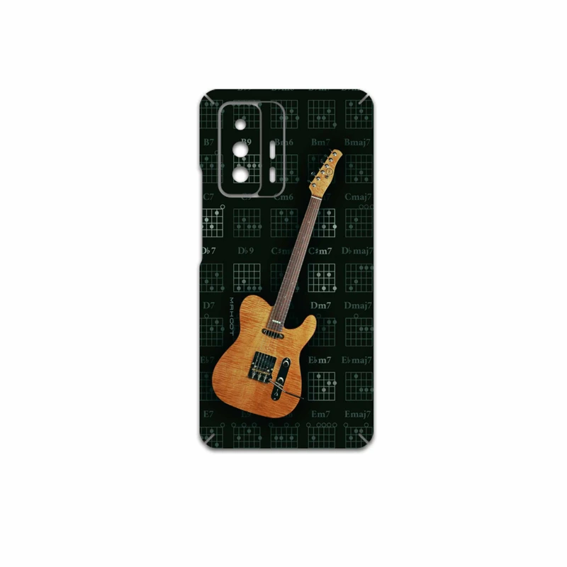 برچسب پوششی ماهوت مدل Guitar-Instrument مناسب برای گوشی موبایل شیائومی 11T