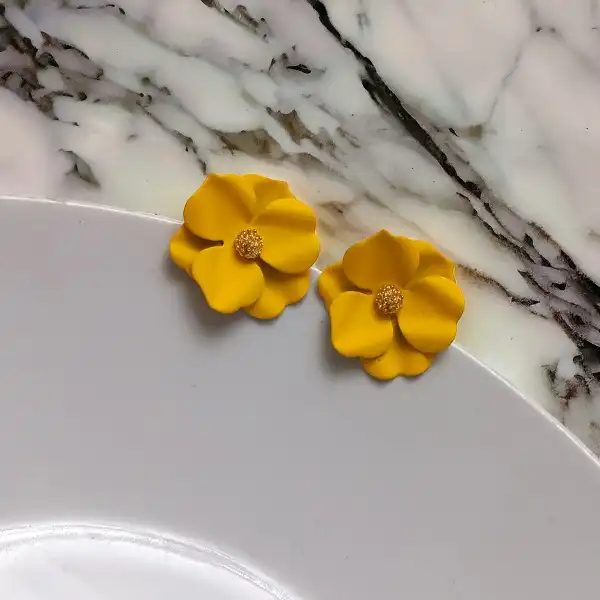 گوشواره زنانه مدل گل