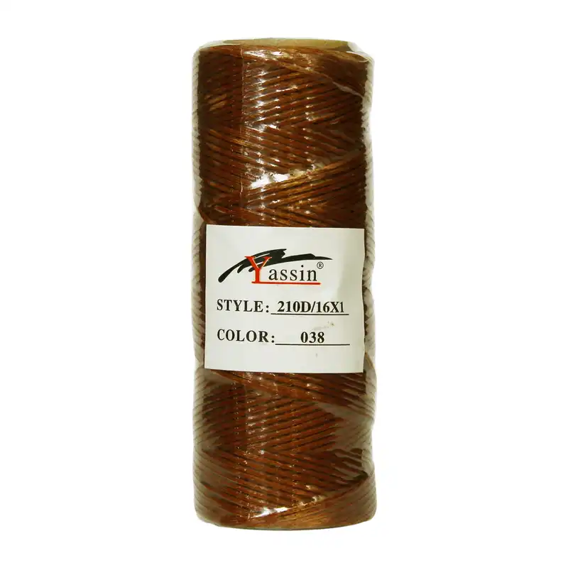 نخ موم دار یاسین کد 38 سایز 1 طول 50 متر