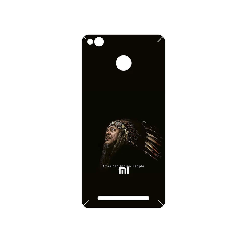 برچسب پوششی ماهوت مدل Portrait of an Indian Man مناسب برای گوشی موبایل شیائومی Redmi 3 Pro