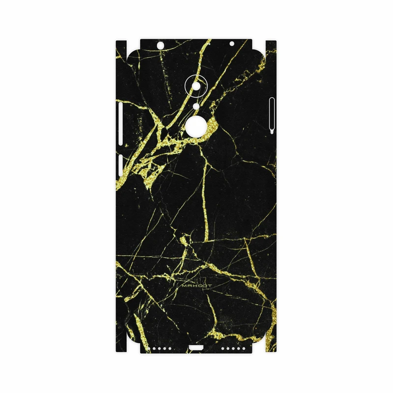 برچسب پوششی ماهوت مدل Graphite-Gold-Marble-FullSkin مناسب برای گوشی موبایل شیائومی REDMI 5