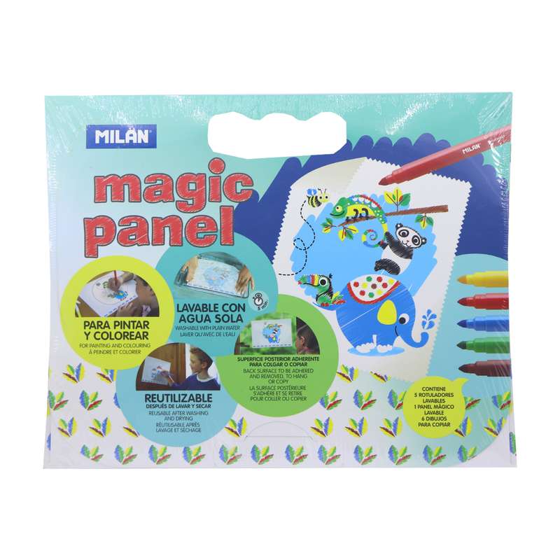 ماژیک رنگ آمیزی میلان مدل magic panel بسته 5 عددی