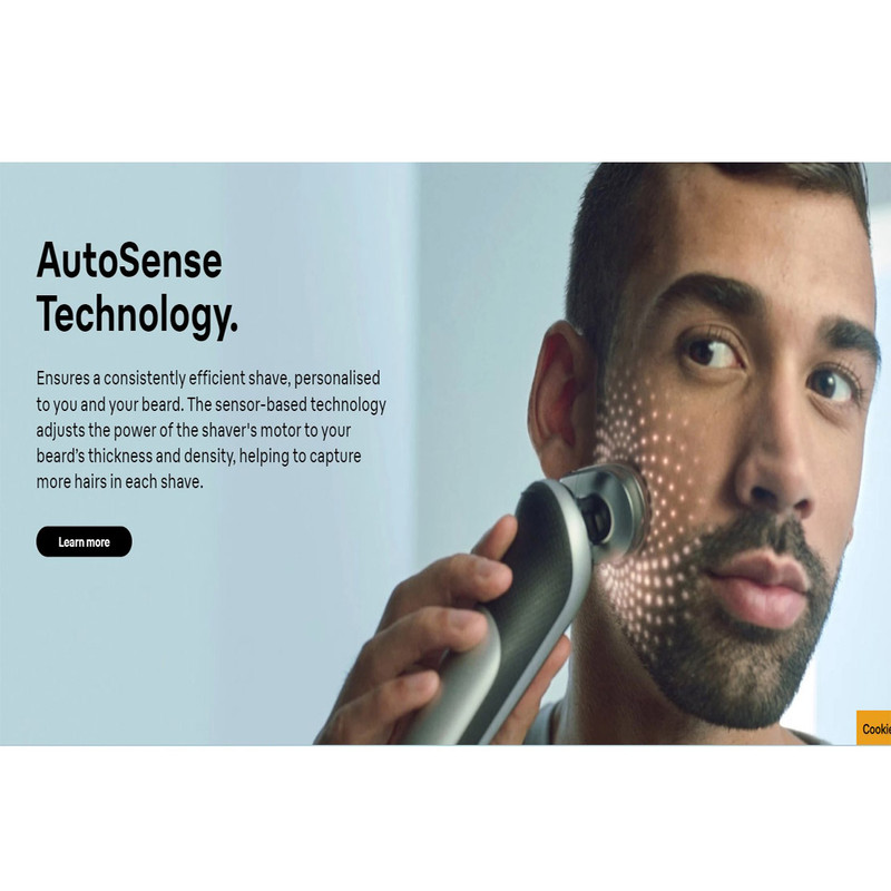 ماشین اصلاح موی صورت براون مدل 7075cc با تیغه‌های منعطف 360FLEX SYSTEM، تکنولوژی اسکن هوشمند مو، ضدآب، شارژ سریع 5 دقیقه‌ای، استیشن SmartCare چهار کاره، سری خط زن مجزا و شانه‌های 1 تا 7 میلی‌متر