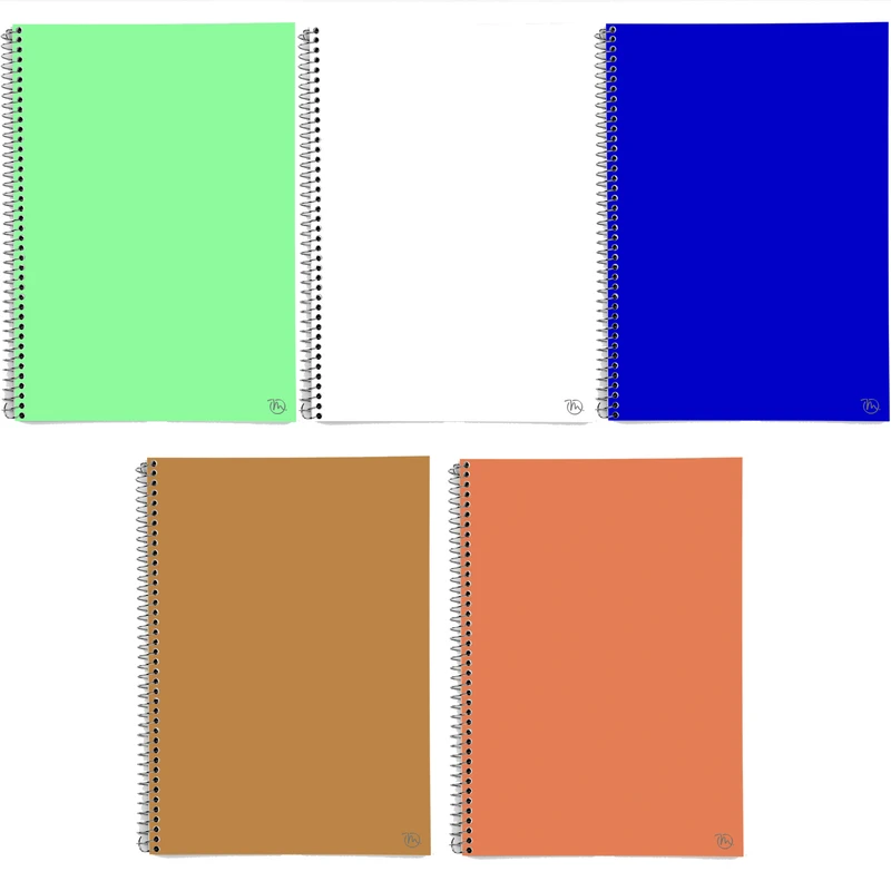 دفتر مشق 50 برگ مدوپد طرح ساده کد BD10005 مجموعه 5 عددی