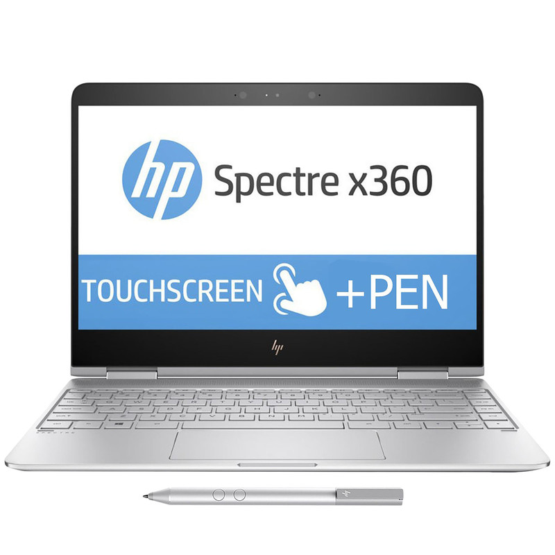 لپ تاپ 13 اینچی اچ پی مدل Spectre X360 13T-AC000S - B+قلم و کاور چرمی اورجینال