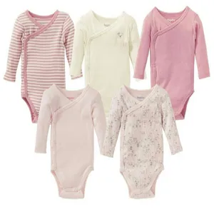 بادی آستین بلند نوزادی لوپیلو کد 100 مجموعه 5 عددی