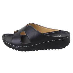 دمپایی زنانه شهرام طب مدل 1021 رنگ مشکی