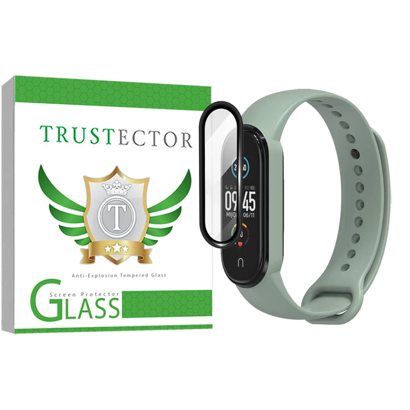 محافظ صفحه نمایش تراستکتور مدل PMMAWT مناسب برای ساعت هوشمند شیائومی Mi Band 5