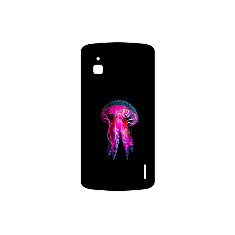برچسب پوششی ماهوت مدل jellyfish مناسب برای گوشی موبایل گوگل Nexus 4