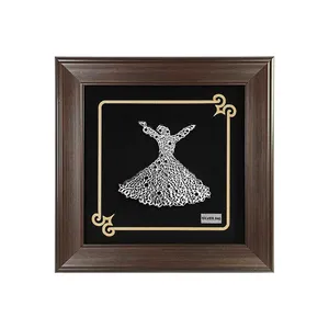 تابلو نقره ایشیل طرح سماع کد F36