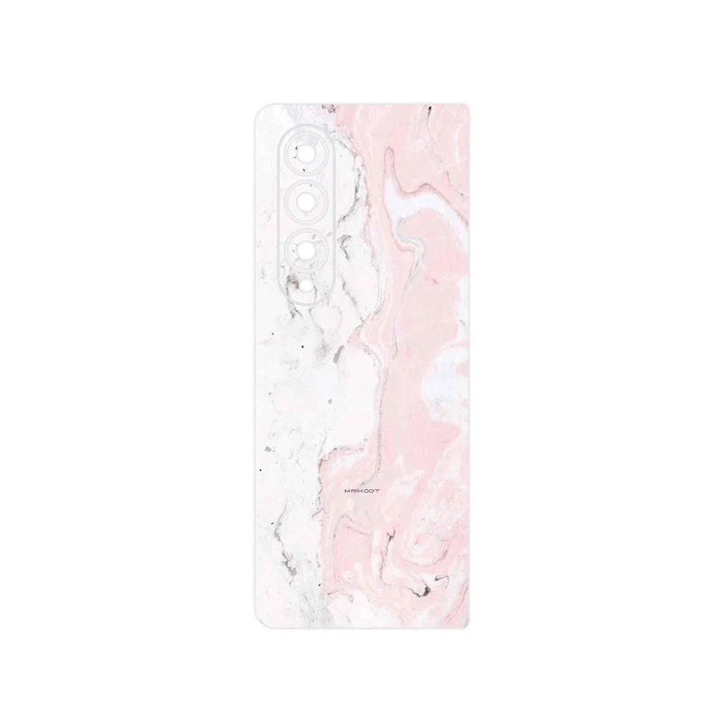 برچسب پوششی ماهوت مدل Blanco_Pink_Marble مناسب برای گوشی موبایل سامسونگ Galaxy Z Fold4