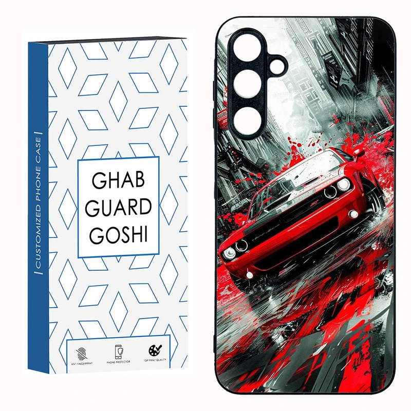 کاور قاب گارد گوشی طرح ماشین کد TPU-091 مناسب برای گوشی موبایل سامسونگ GALAXY A16