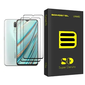 Somastel SD Glass MIX002 Screen Protector For Oppo A9 Pack Of 2