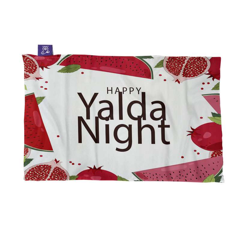 کاغذ کادو ترمه طراحان ایده مدل پارچه کادویی happy yalda night کد cfp1747