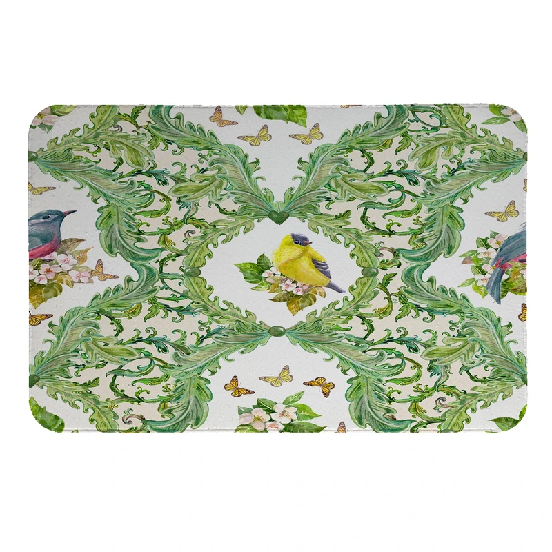  پادری طرح بلبل کد 5289 سایز 60 × 40 سانتی‌متر