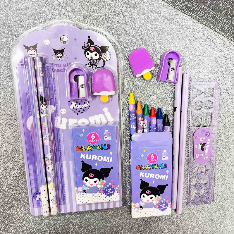 بسته لوازم تحریر مدل کورومی کد 41 مجموعه 11 عددی