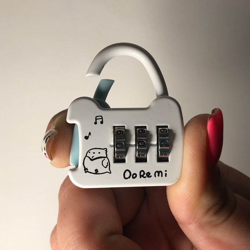 قفل آویز طرح دایناسور مدل نت موسیقی قفل آویز طرح دایناسور مدل نت موسیقی