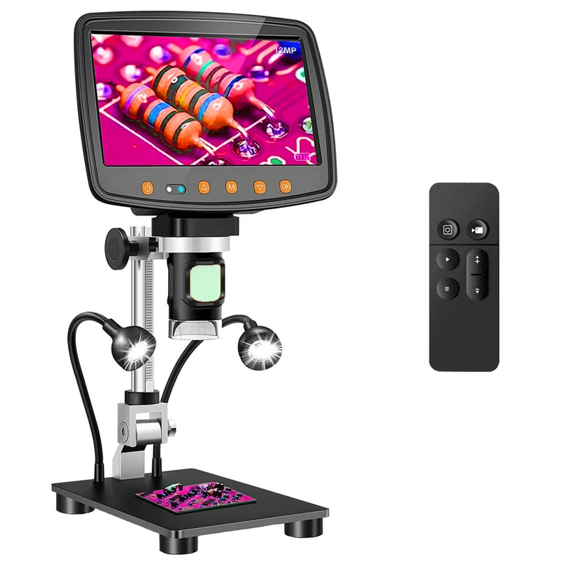 عکس شماره 11 : میکروسکوپ دیجیتال مدل لوپ کد digital hd new 2025 به همراه ریموت