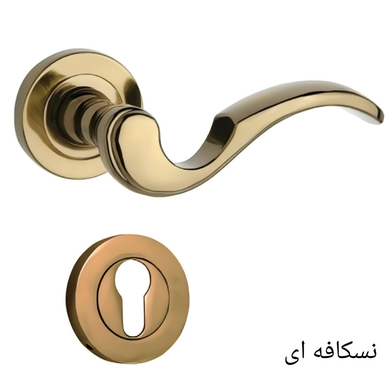 دستگیره در مدل رزت A100 سوییچی بسته 2 عددی