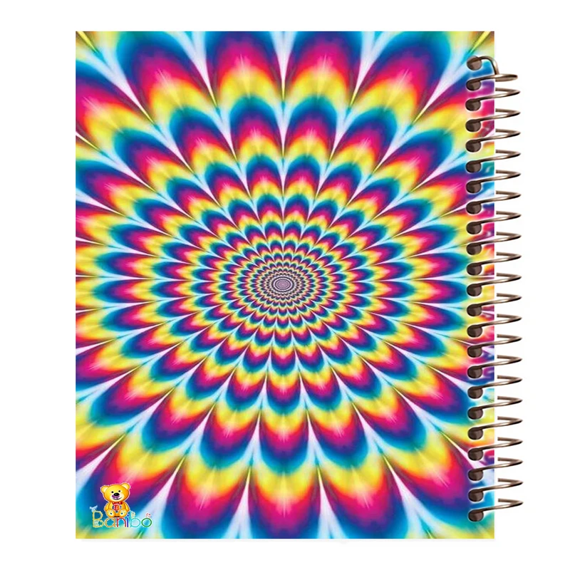 دفتر مشق 100 برگ بانیبو طرح رنگی کد 385