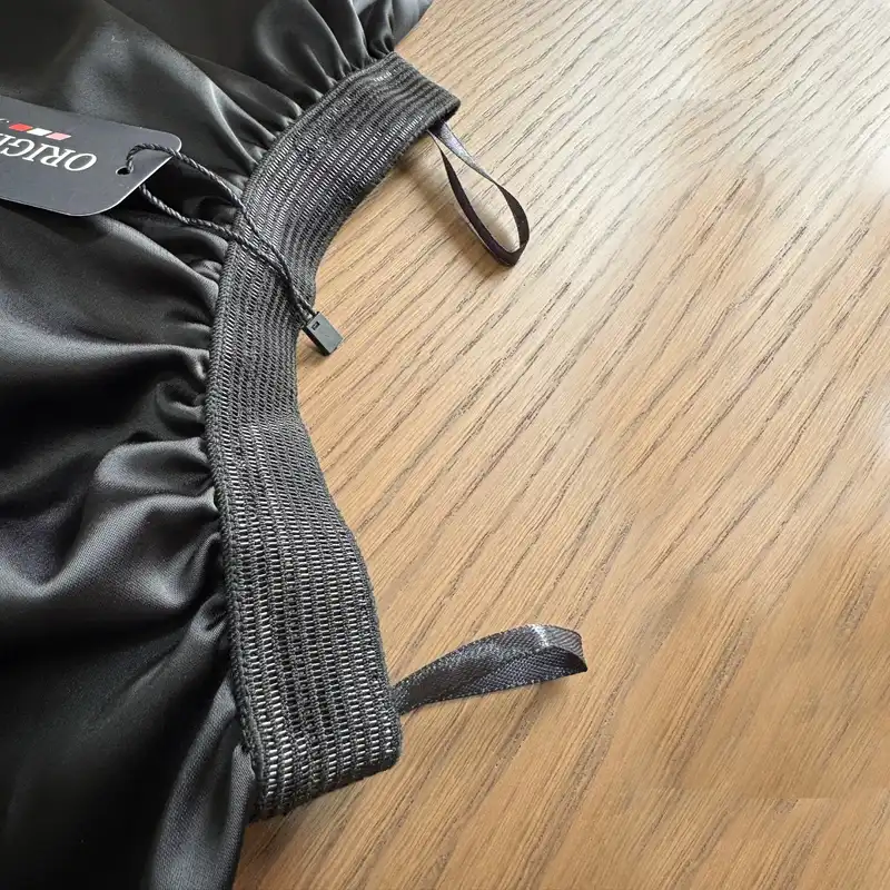 دامن کلوش زنانه مدل ساتن گیپوردار