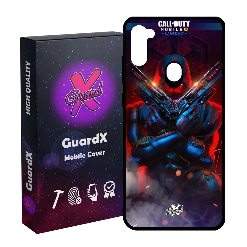 کاور گارد ایکس طرح Call Of Duty مدل Glass10388 مناسب برای گوشی موبایل سامسونگ Galaxy A11